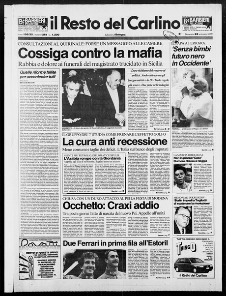 Il Resto del Carlino : giornale dell'Emilia